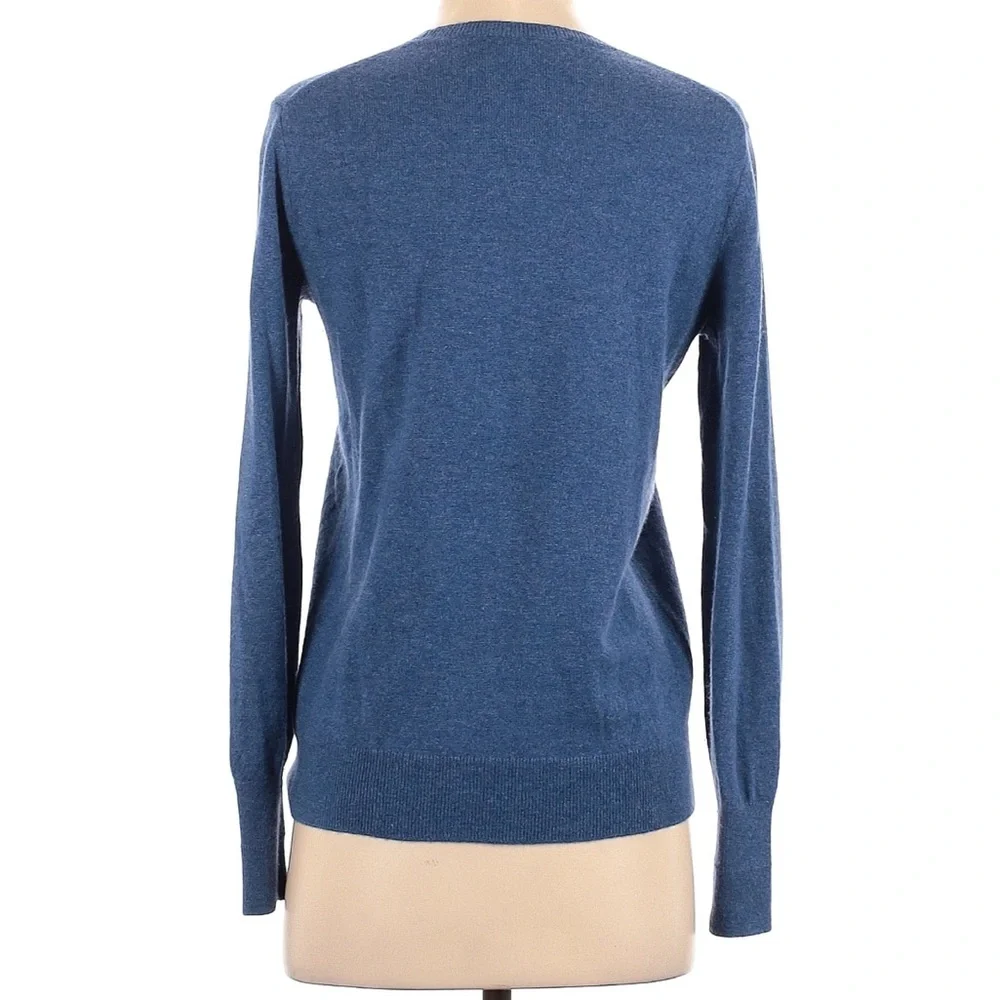 Everlane cashmere blue crew sweater - Picture 2 of 3